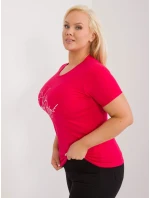 Tričko RV TS 9481.60 červená Tričko RV TS 9481.60 červená