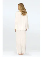 Pyžamo Amina Light Ecru - Dkaren