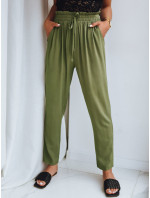 Dámské kalhoty ADELIS zelené Dstreet UY1554