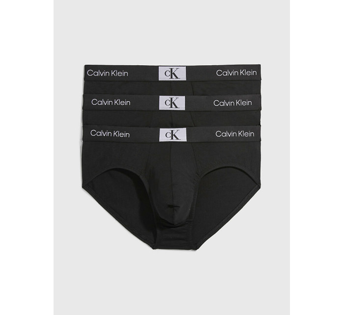 Pánské slipy 3 Pack Briefs CK96 000NB3527AUB1 černá - Calvin Klein