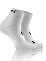 Frotte Sportovní ponožky AMZ bílá - Sesto Senso