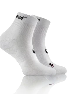 Frotte Sportovní ponožky AMZ bílá - Sesto Senso