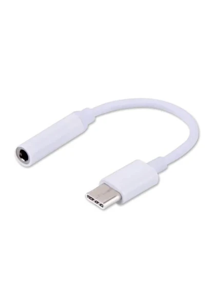 Audio adapter White AK-35 USB Type 3.1 C (M) – Jack 3.5mm (F) - Savio