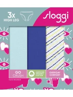 sloggi GO Crush High leg C3P - BLUE - SLOGGI BLUE - SLOGGI sloggi GO Crush High leg C3P - BLUE - SLOGGI BLUE - SLOGGI