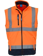 HV 006 HiVis softshellová vesta hi vis model 22501521 - Yoko HV 006 HiVis softshellová vesta hi vis model 22501521 - Yoko