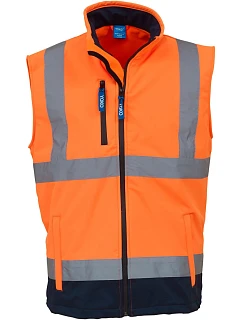 HV 006 HiVis softshellová vesta hi vis model 22501521 - Yoko