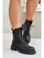 Zateplené boty na zip černé model 21675712 - Boto Zateplené boty na zip černé model 21675712 - Boto