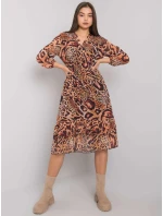 Šaty EM SK 2910 4.97 světle hnědá