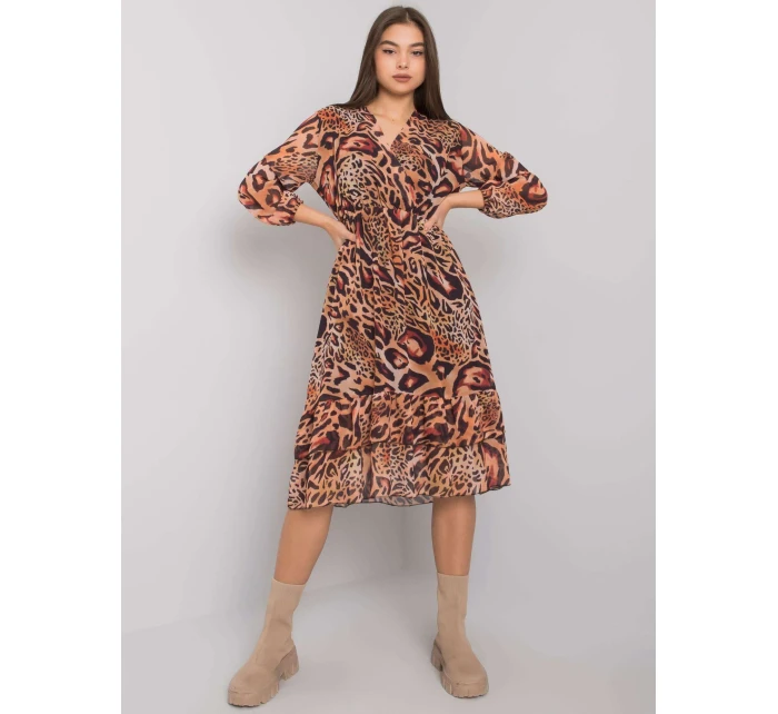 Šaty EM SK 2910 4.97 světle hnědá