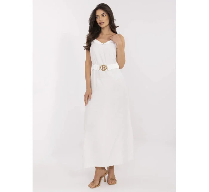 Sukienka MI SK model 21133016 ecru - FPrice Sukienka MI SK model 21133016 ecru - FPrice
