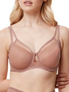 Dámská podprsenka Triumph Signature Sheer W01 EX - TOASTED ALMOND - mandlová 6901 - TRIUMPH