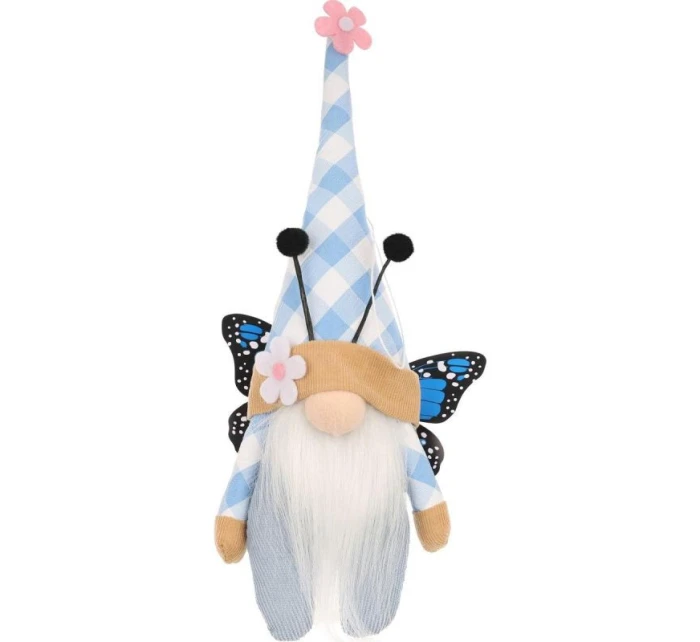 SKRZAT GNOM NIEBIESKI DEKORACJA WIOSENNA dětské model 21831305