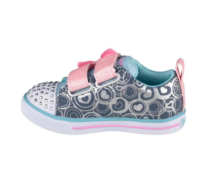Boty Skechers Sparkle Lite-Lil Heartsland Jr 314754N-DMLT Boty Skechers Sparkle Lite-Lil Heartsland Jr 314754N-DMLT