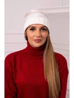 fleecová čepice tmavě model 18752119 - K-Fashion fleecová čepice tmavě model 18752119 - K-Fashion