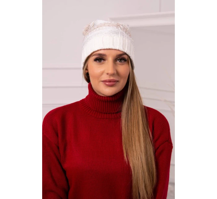 fleecová čepice tmavě model 18752119 - K-Fashion fleecová čepice tmavě model 18752119 - K-Fashion