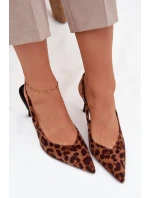 Lodičky na podpatku Panterka model 21757897 - Boto Lodičky na podpatku Panterka model 21757897 - Boto