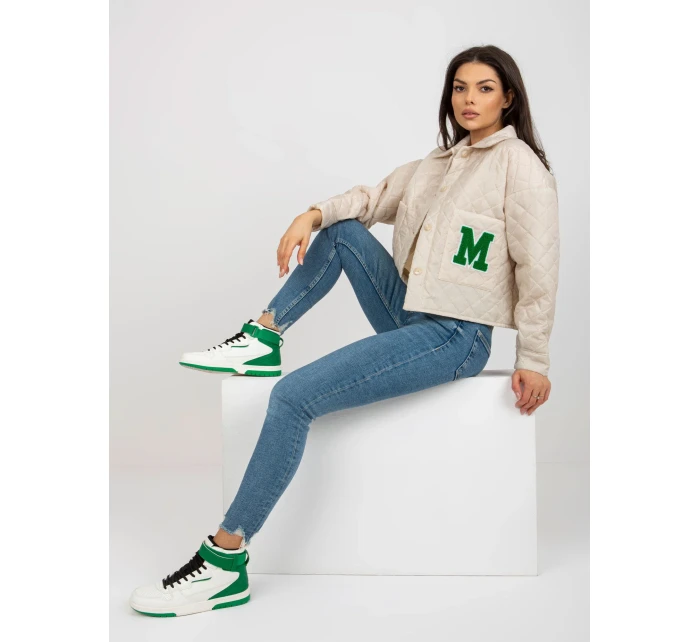 Bunda LK KR 509267.15P světle béžová Bunda LK KR 509267.15P světle béžová