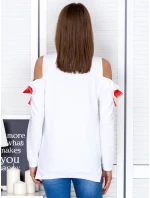 Mikina PL BL 1452.02 bílá