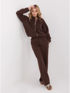 Kalhoty SM SP A1561.25 tmavě hnědé