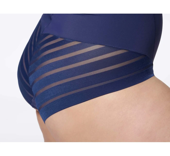 Zeštíhlující kalhotky 141  námořnická modrá  model 17582471 - Julimex