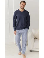 Pyžamo Taro 3668 Dorian, dlouhé rukávy, velikosti M–2XL, Z26