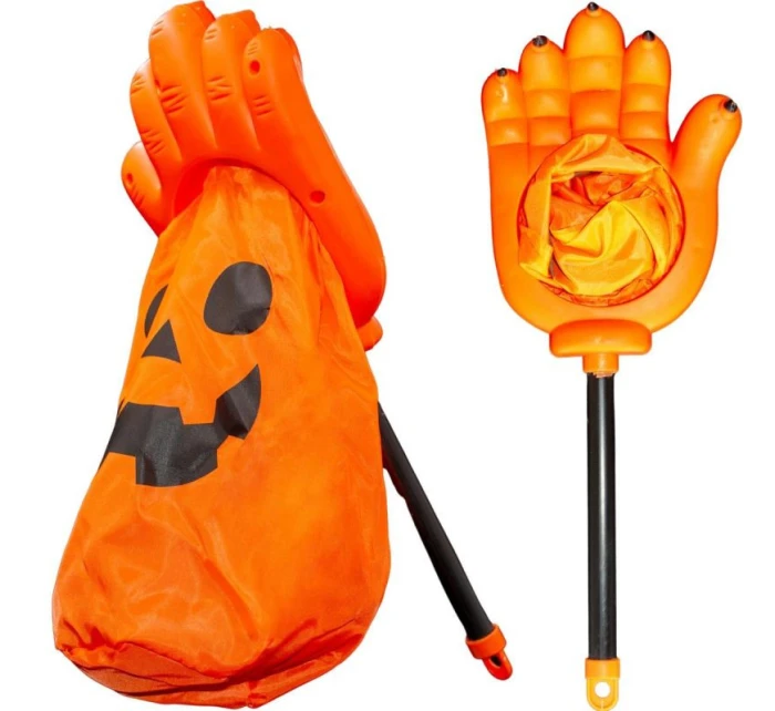 HALLOWEENSKÁ TAŠKA NA CUKROVÍ ORANŽOVÁ