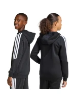 Dětská mikina adidas Tiro 26 League Sweat Full Zip Hoodie černá KF3324 Dětská mikina adidas Tiro 26 League Sweat Full Zip Hoodie černá KF3324