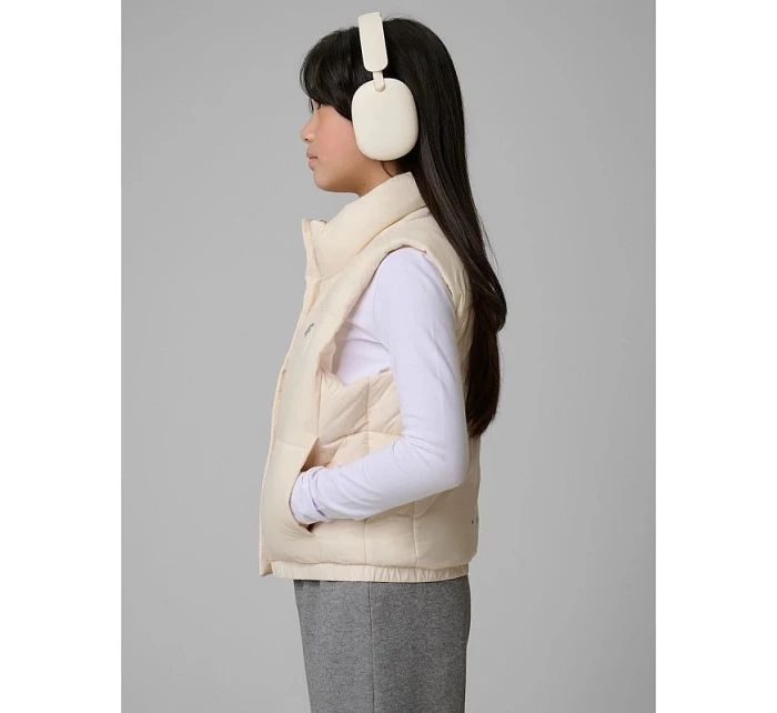 Dívčí bez rukávů se syntetickou výplní 4F 4FJWSS26TVJAF312-12S Dívčí bez rukávů se syntetickou výplní 4F 4FJWSS26TVJAF312-12S