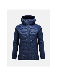 M model 22152472 Down Hybrid Hood bunda tmavě modrá - Peak Performance
