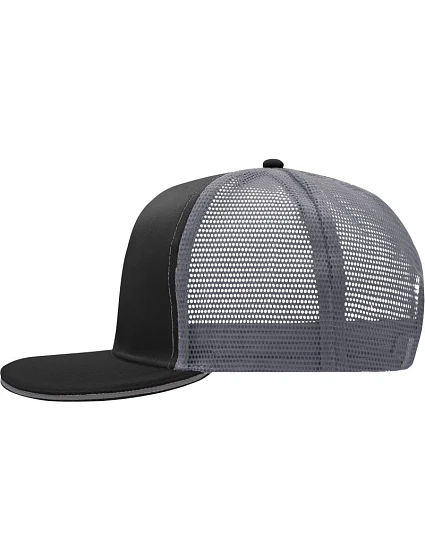 Daiber MB 6635 6 panelová Pro síťovaná sandwich kšiltovka 03.6635 black/charcoal Daiber MB 6635 6 panelová Pro síťovaná sandwich kšiltovka 03.6635 black/charcoal