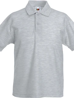 Kids 65/35 Polo Dětské piqué polo model 22419833 heather grey - Fruit of the Loom
