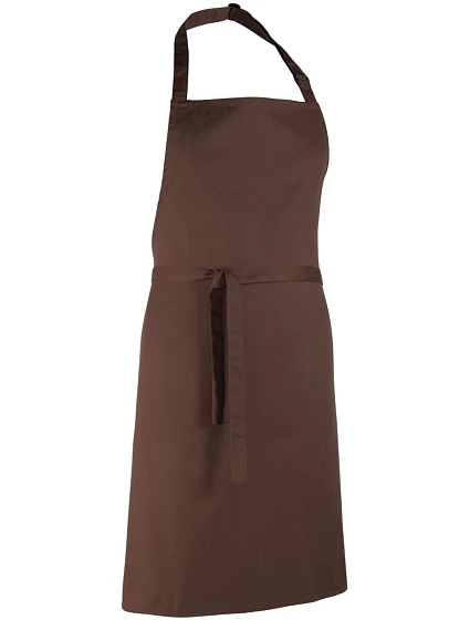 Premier PR 150 Zástěra s laclem "Colours" 39.0150 brown Premier PR 150 Zástěra s laclem "Colours" 39.0150 brown