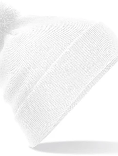 Beechfield B 426 Originální čepice s bambulí 53.0426 white