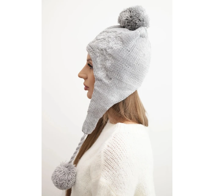 Dámská ušanka Emma K343 denim Dámská ušanka Emma K343 denim