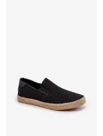 Pánské espadrilky s pletením černé model 21666705 - EVENTO