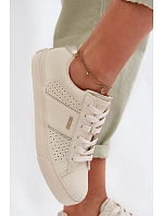 Dámské síťované tenisky Big Star TT274292 Béžové