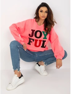 Mikina EM BL 617 5.00X fluo růžová