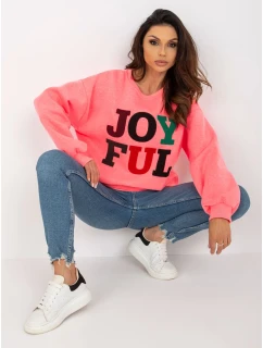 Mikina EM BL 617 5.00X fluo růžová