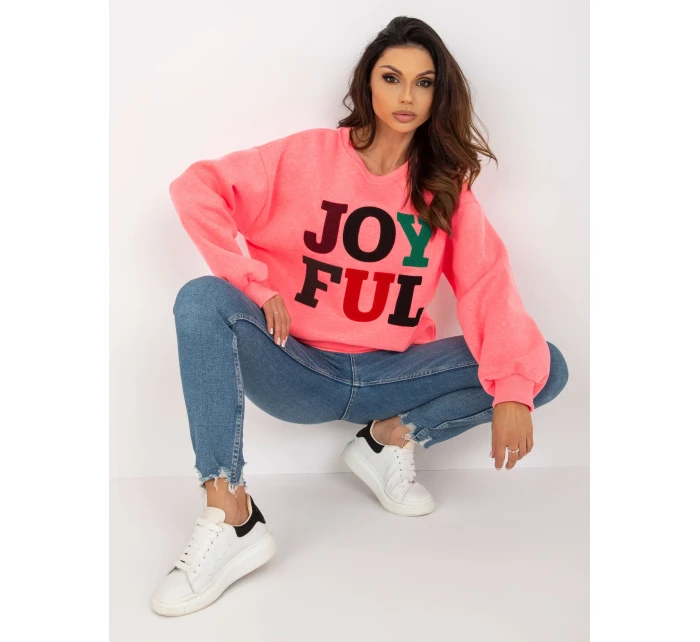 Mikina EM BL 617 model 18461624 fluo růžová - FPrice