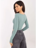 Halenka WT BZ A1217.74 pistáciová Halenka WT BZ A1217.74 pistáciová