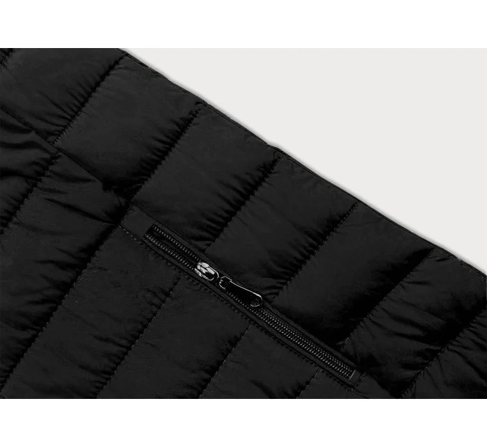 PRZEJŚCIOWA PIKOWANA KURTKA DAMSKA CZARNA model 18822969 - J.STYLE