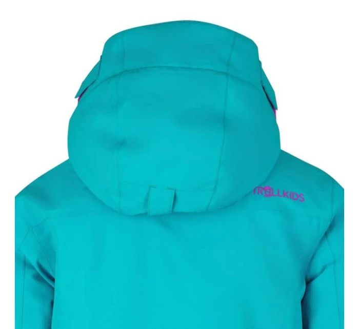 Kids Dětská bunda Pro s kapucí tyrkysová model 21351297 - Trollkids