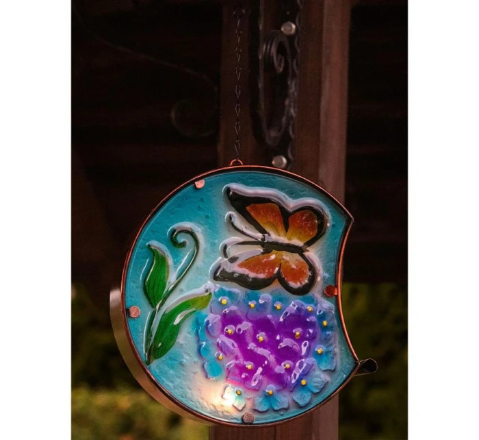 ZAHRADNÍ DEKORACE 22,5x8x22 cm Závěsný lampión na zeď