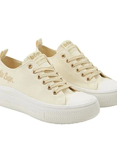 Lee Cooper dámské sportovní boty beige platform fashionable dámské