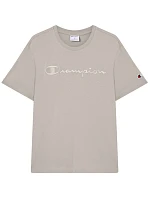 Pánské tričko Champion SS Tee beige 220273 ES035 pánské