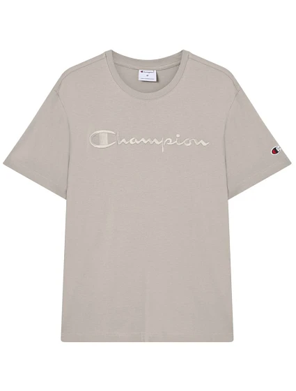 Pánské tričko Champion SS Tee beige 220273 ES035 pánské