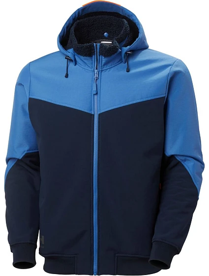 Helly Hansen Oxford 74291 Pracovní zimní softshellová bunda "Oxford" 59.4291 navy/stone blue