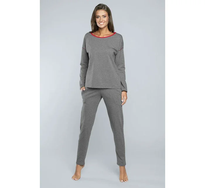 Italská móda Accent long length sp. barva:medium melange Italská móda Accent long length sp. barva:medium melange