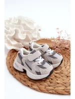 Dětské Sportovní Tenisky Na Suchý Šedé model 21664048 - Boto Dětské Sportovní Tenisky Na Suchý Šedé model 21664048 - Boto