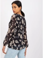 Halenka DHJ BZ 8643 1.37P černá a béžová